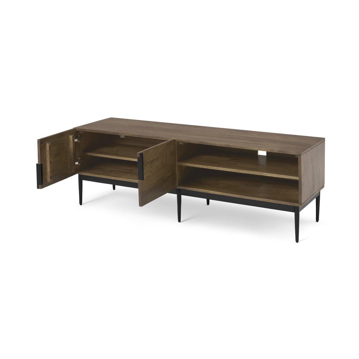Rakara Wide TV Unit, Mango Wood – image 6