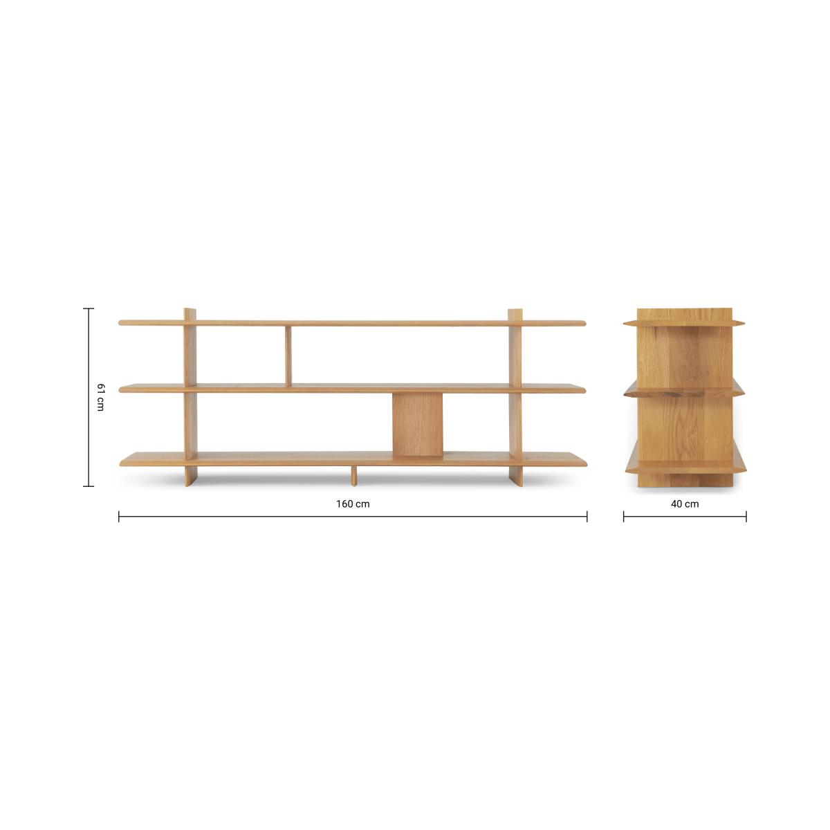 Norell TV Unit, Oak – image 3