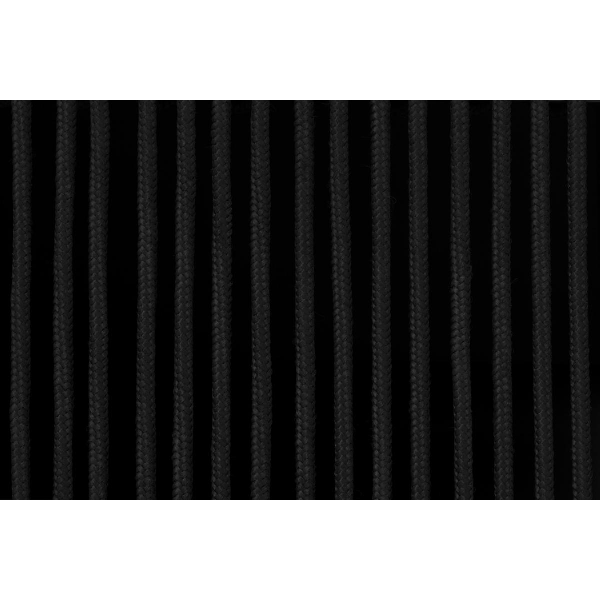 Tamana Wide Media Unit, Black Acacia Wood & Cord – image 8