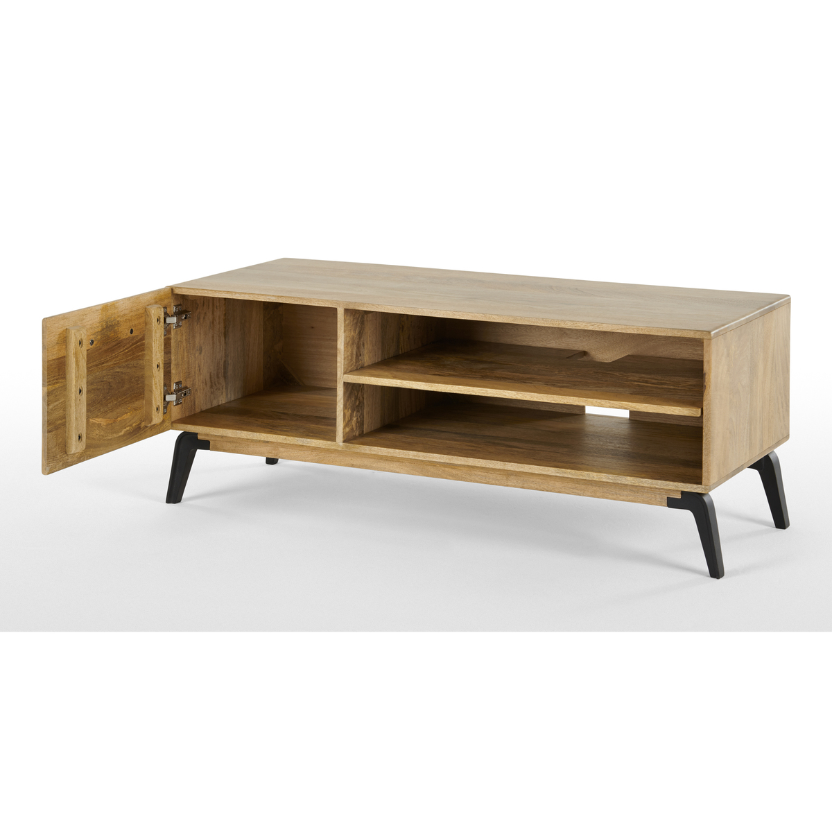 Lucien TV Stand, Light Mango Wood – image 5