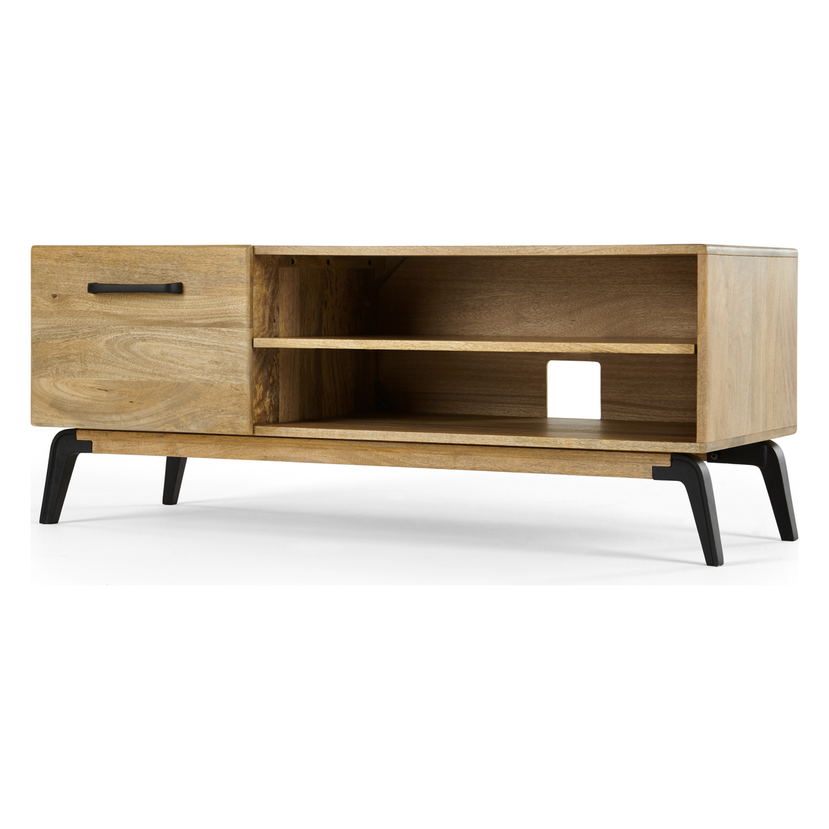 Lucien TV Stand, Light Mango Wood – image 2