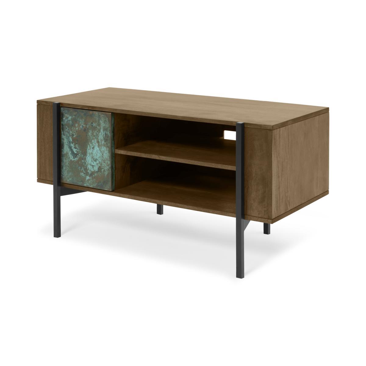 Morland Compact TV Unit, Mango Wood & Patina – image 3