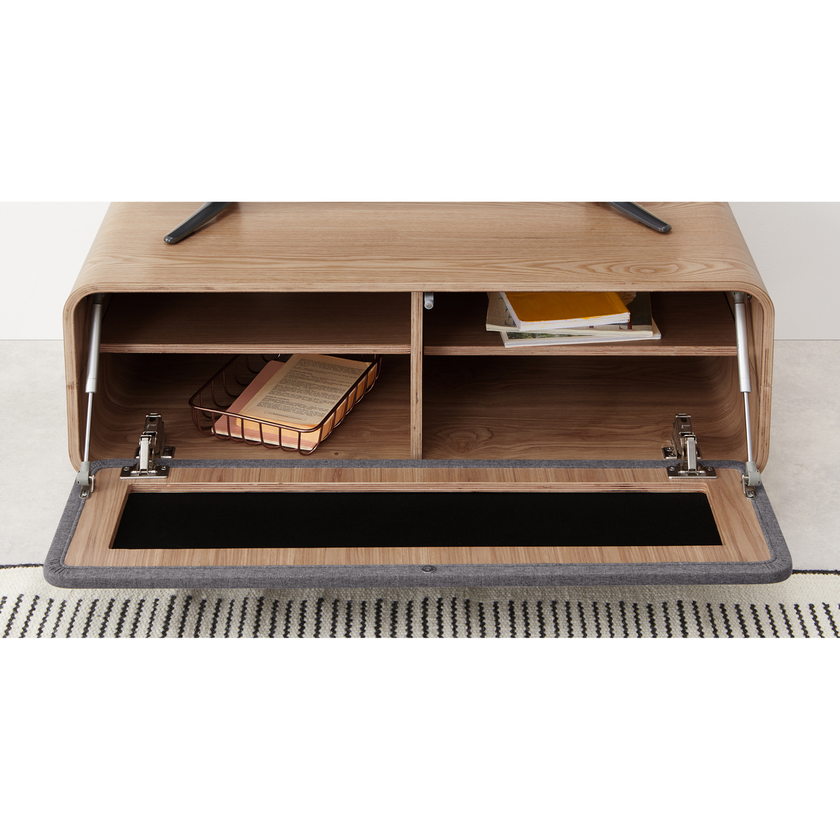 Briar TV Stand, Ash – image 4