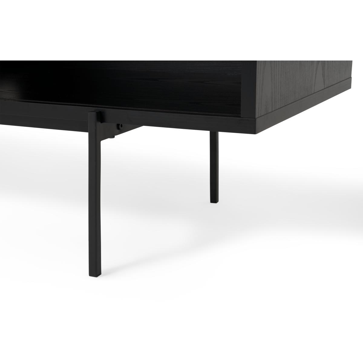 Angus Media Unit, Black Ash Effect & Perforated Metal – image 8