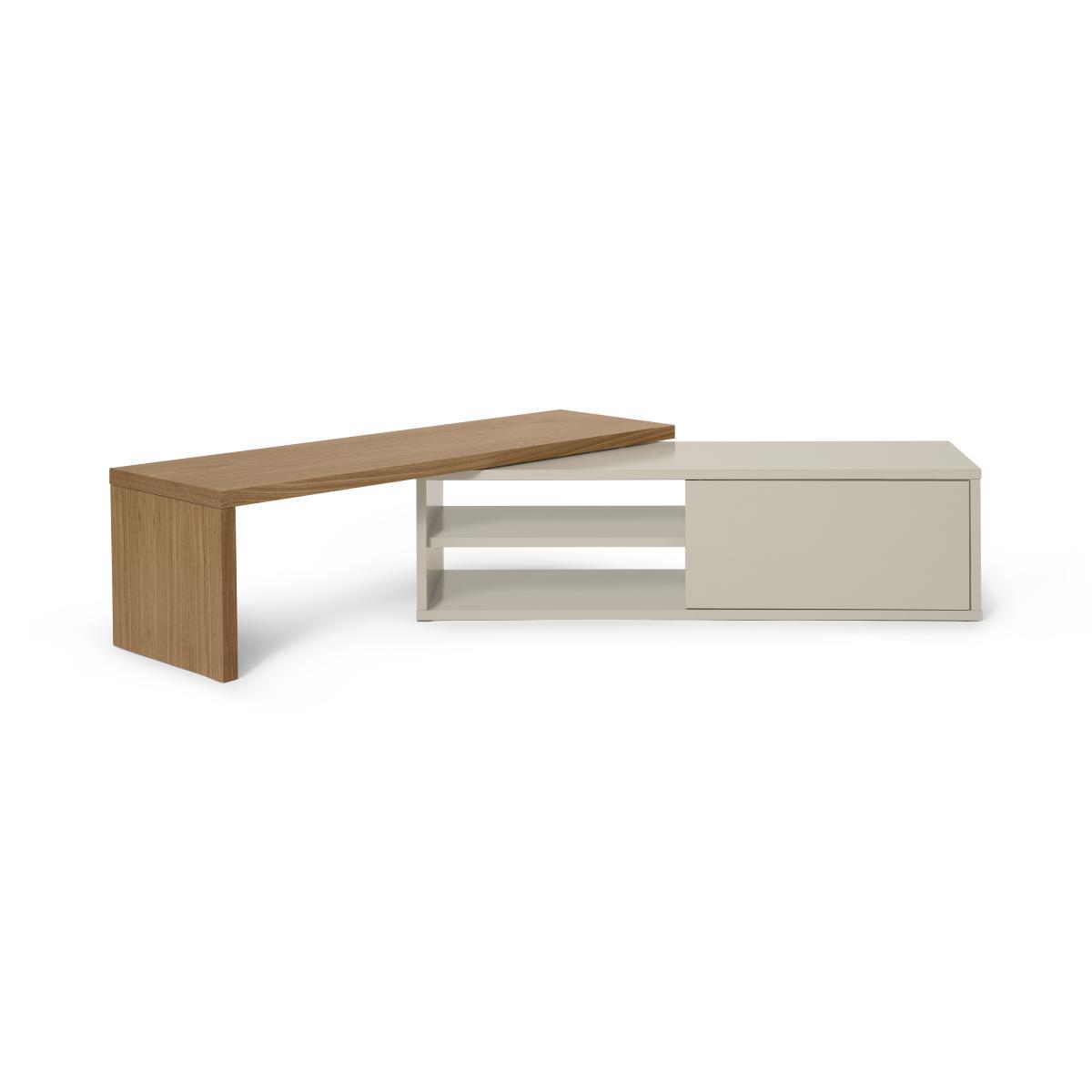 Hault TV Unit, Walnut & Matte Grey – image 6