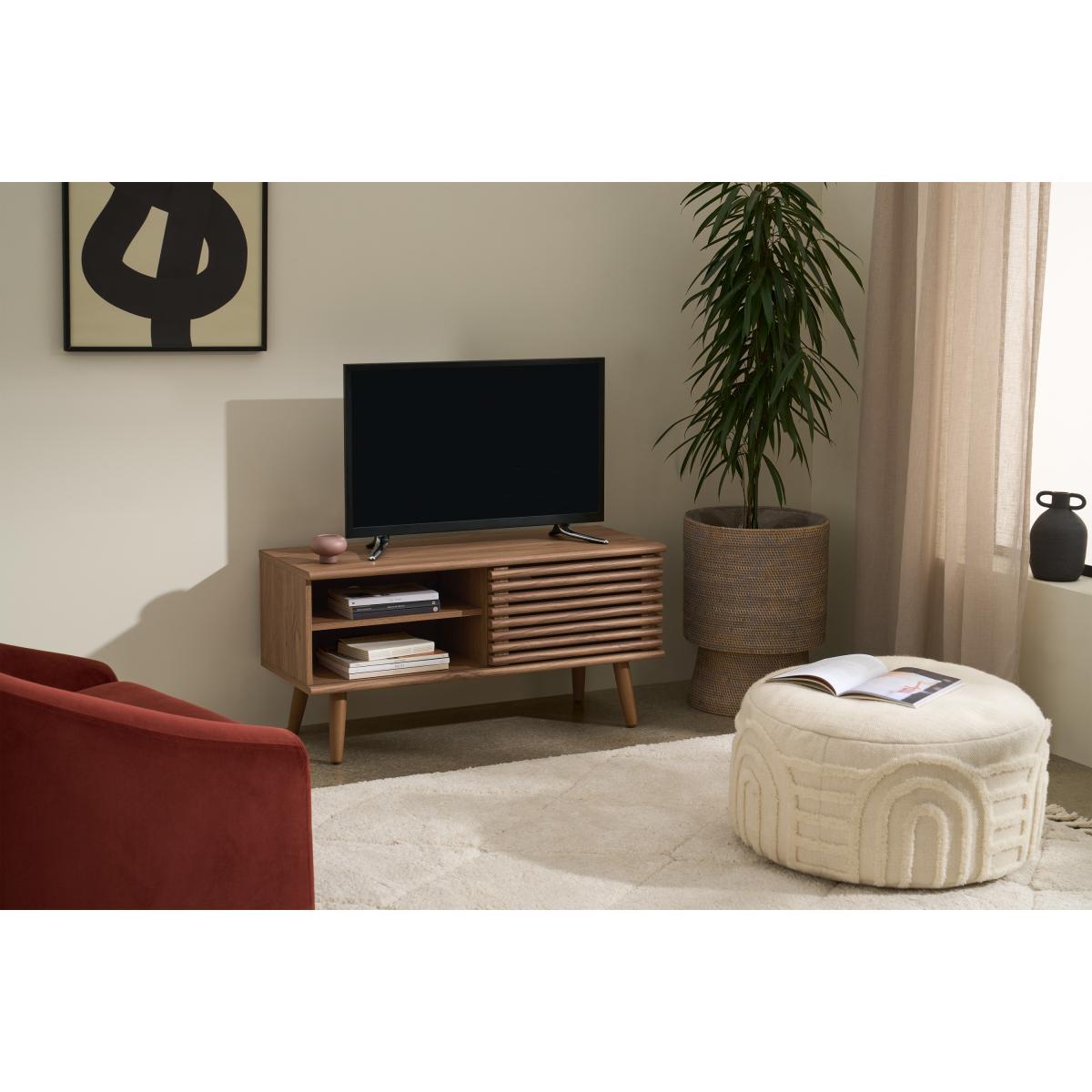 Tulma Compact TV Unit, Oak Effect – image 4