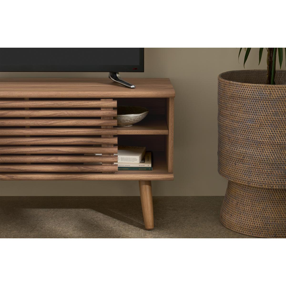 Tulma Compact TV Unit, Oak Effect – image 5
