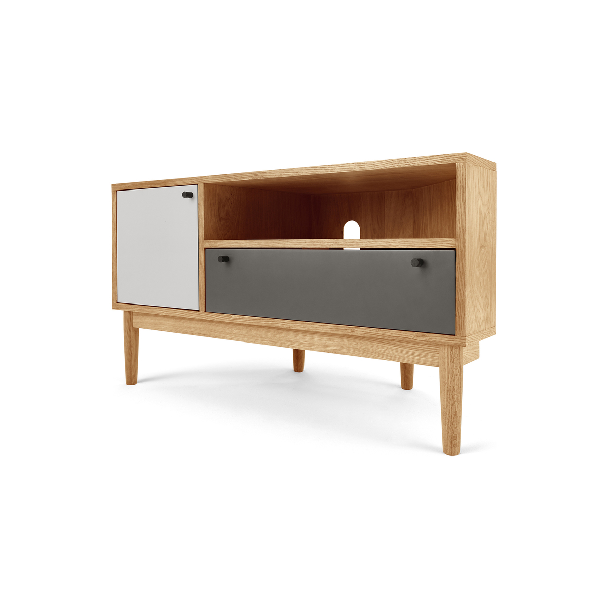 Campton Corner TV Stand, Oak – image 2