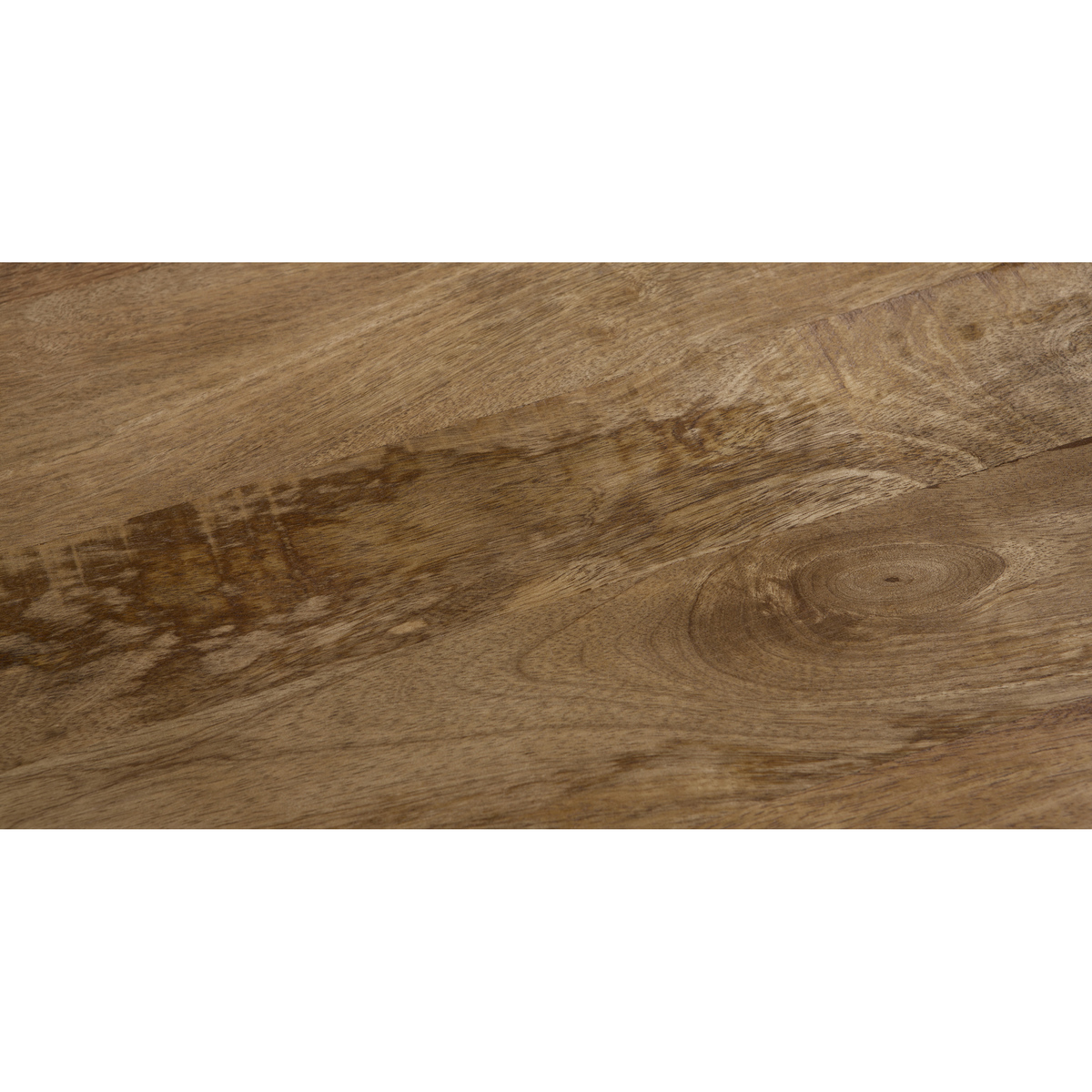 Lomond Compact TV Stand, Mango Wood and Black – image 7