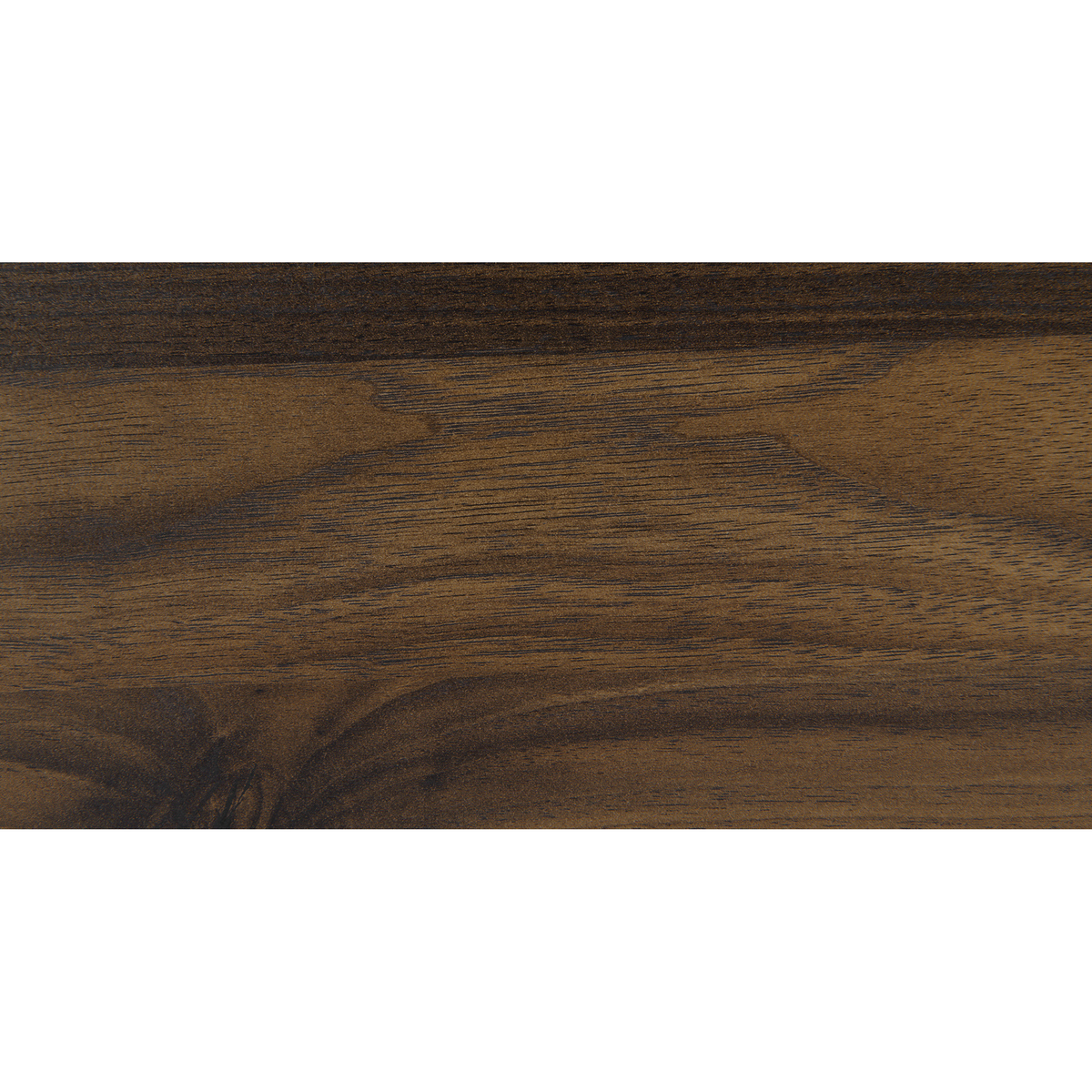 Damien Wide TV stand, Walnut & Black – image 7