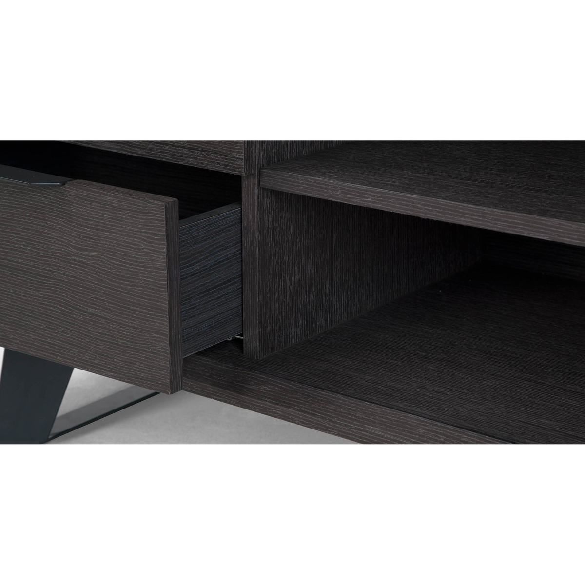 Boone TV Stand, Concrete resin top – image 6
