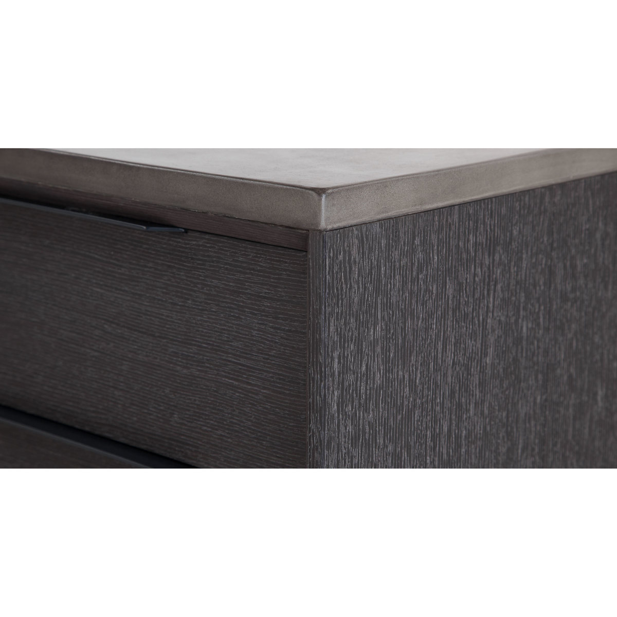 Boone TV Stand, Concrete resin top – image 7
