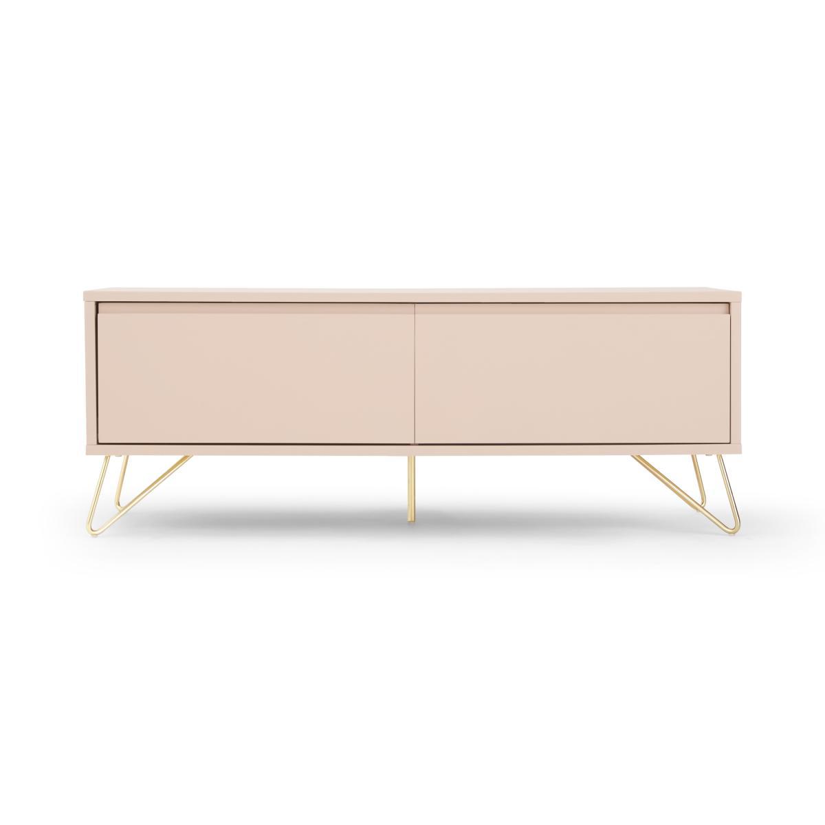 Elona Media Unit, Dusk Pink & Brass – image 2