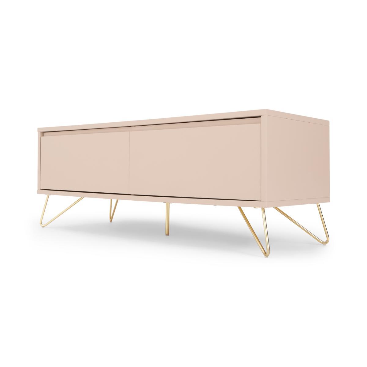 Elona Media Unit, Dusk Pink & Brass – image 3