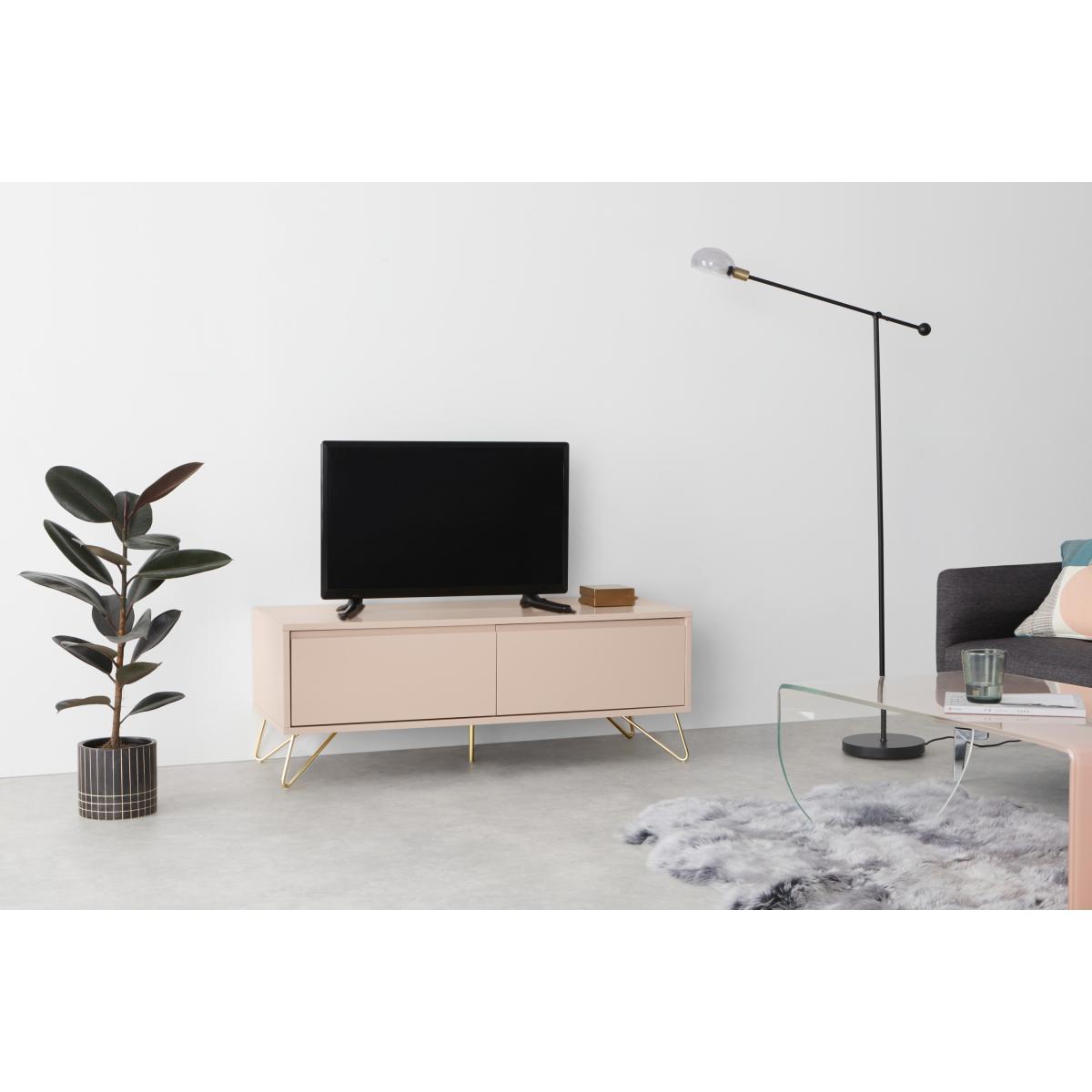 Elona Media Unit, Dusk Pink & Brass – image 4