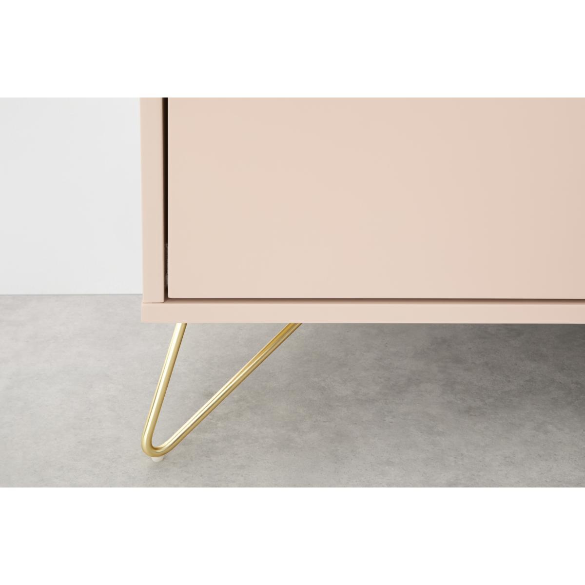 Elona Media Unit, Dusk Pink & Brass – image 5