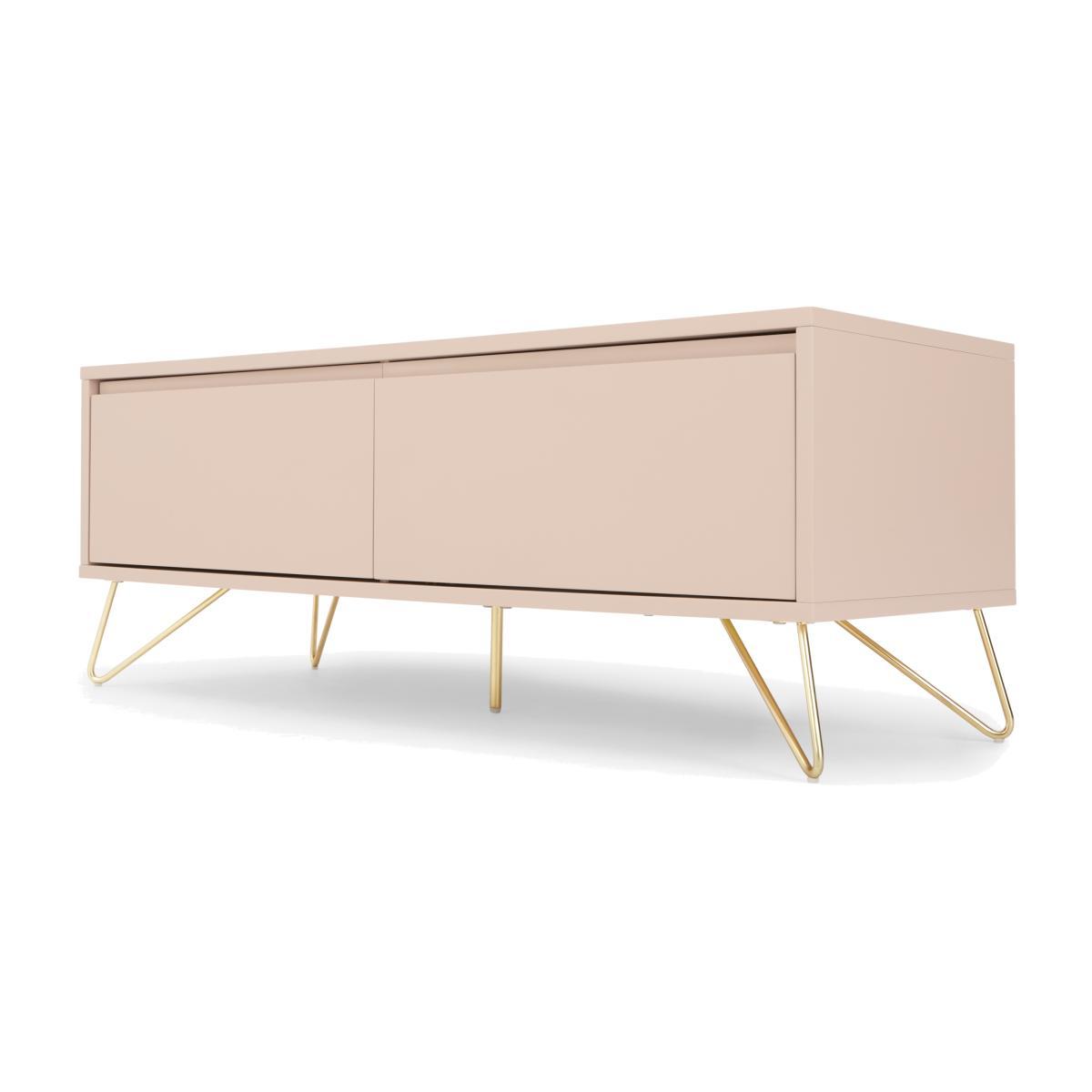 Elona Media Unit, Dusk Pink & Brass – image 1
