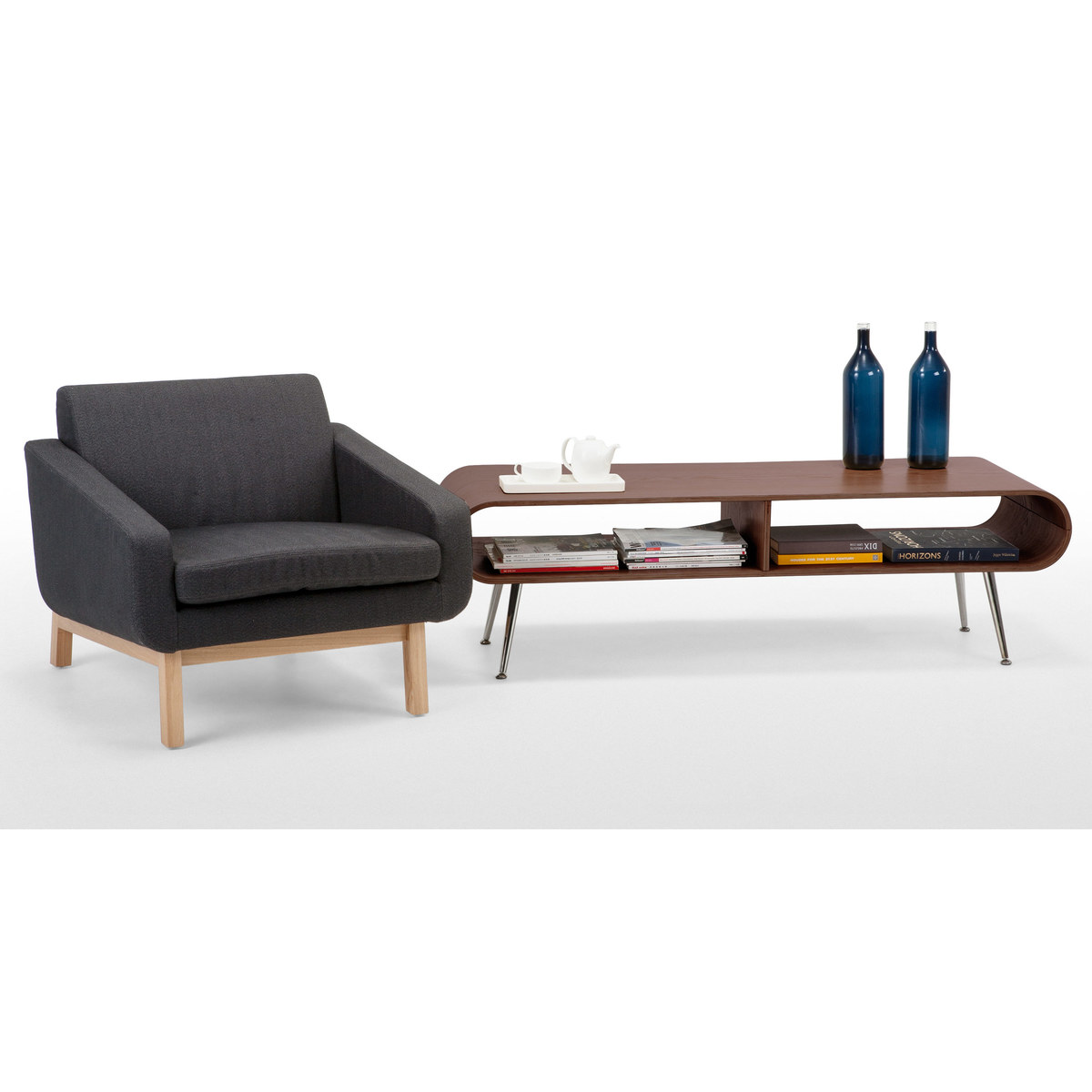 Hooper TV Stand, Walnut – image 3