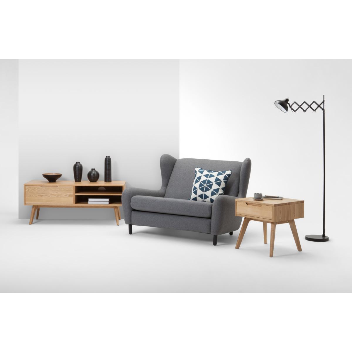 Jenson TV Stand, Oak – image 4