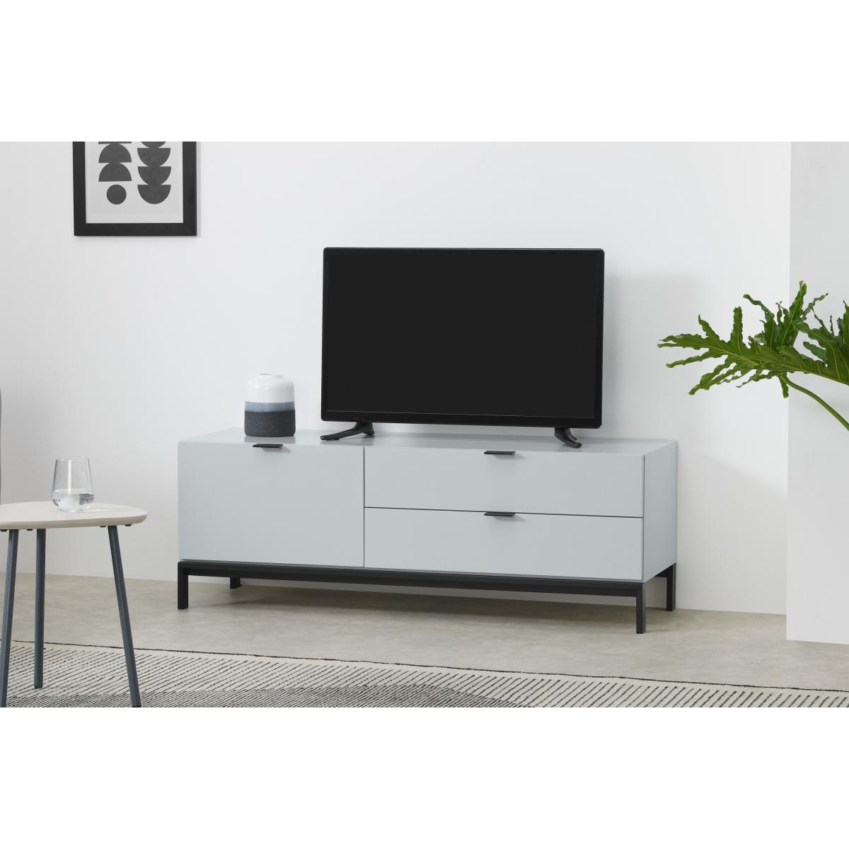 Marcell Compact Media Unit, Light Grey – image 4