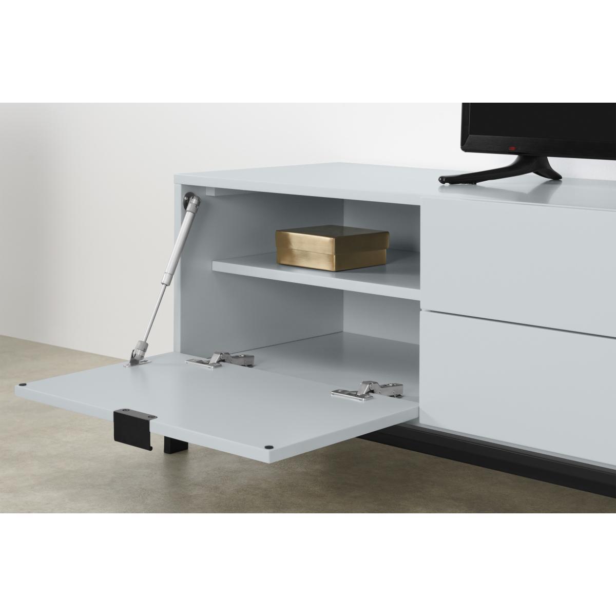 Marcell Compact Media Unit, Light Grey – image 7