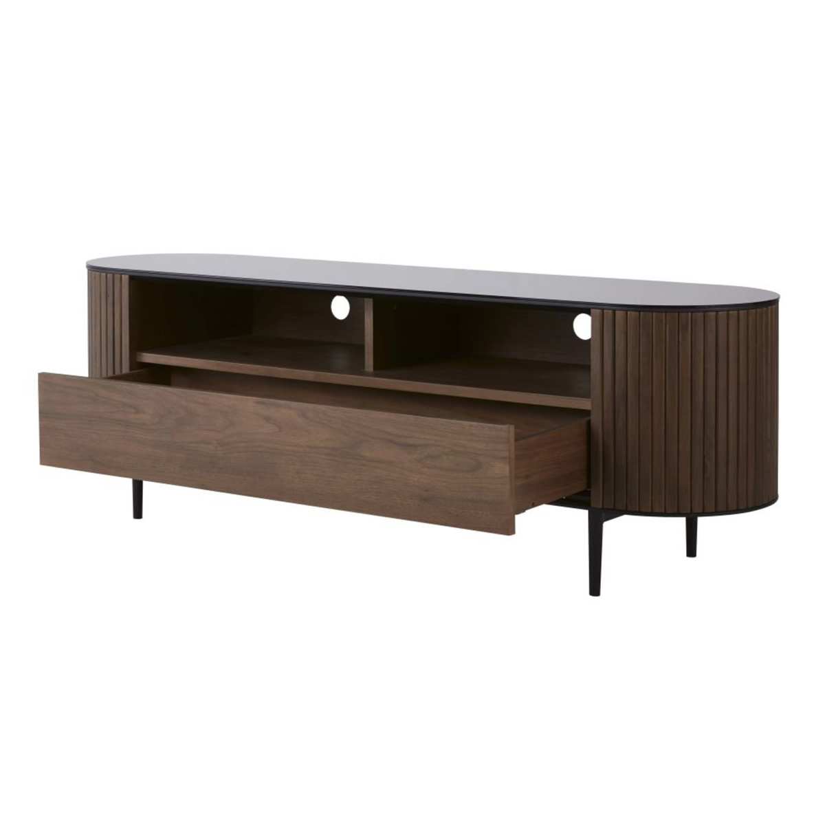 Two Tone Vintage 1-Drawer TV Unit Spiga – image 2