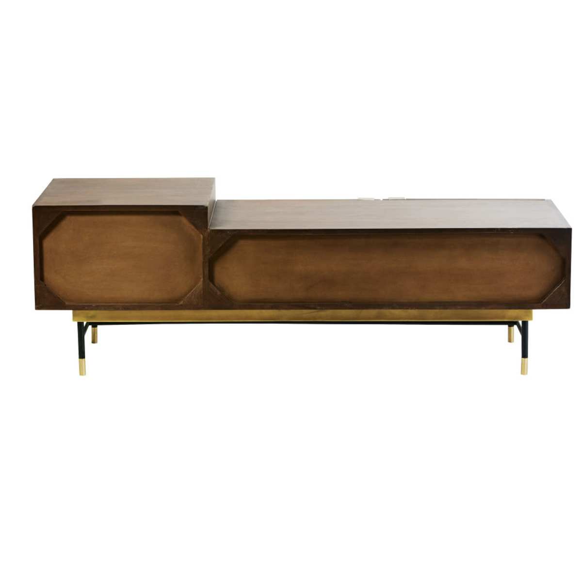 Acacia Vintage 2-Door TV Unit Sterling – image 4