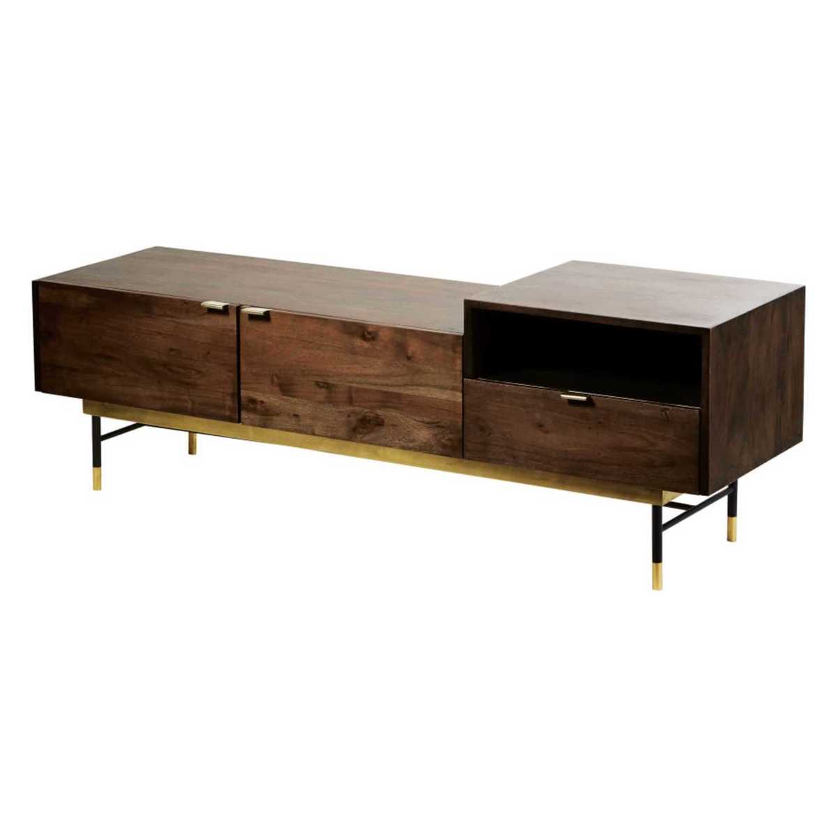 Acacia Vintage 2-Door TV Unit Sterling – image 2