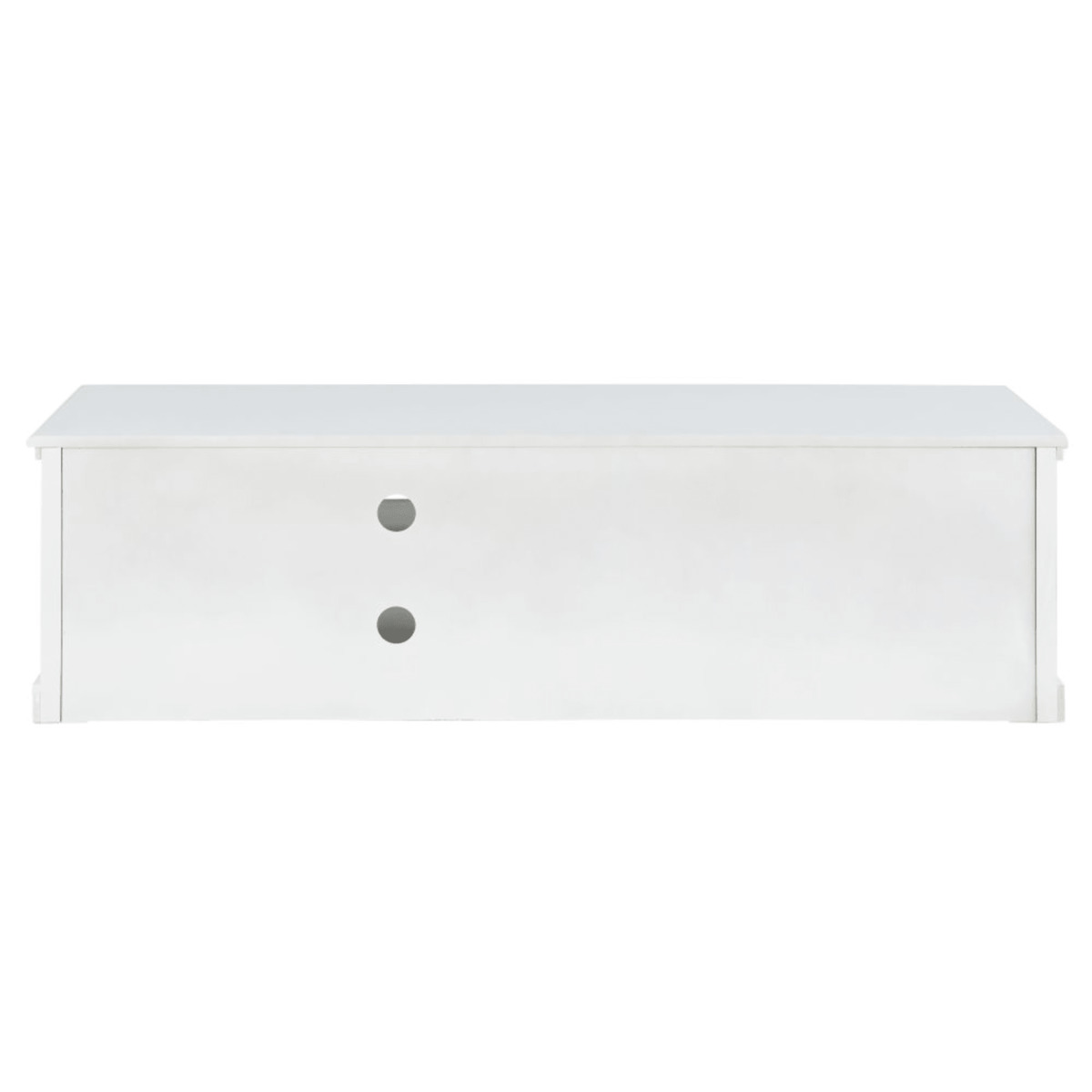 White 2-Drawer TV unit Newport – image 3