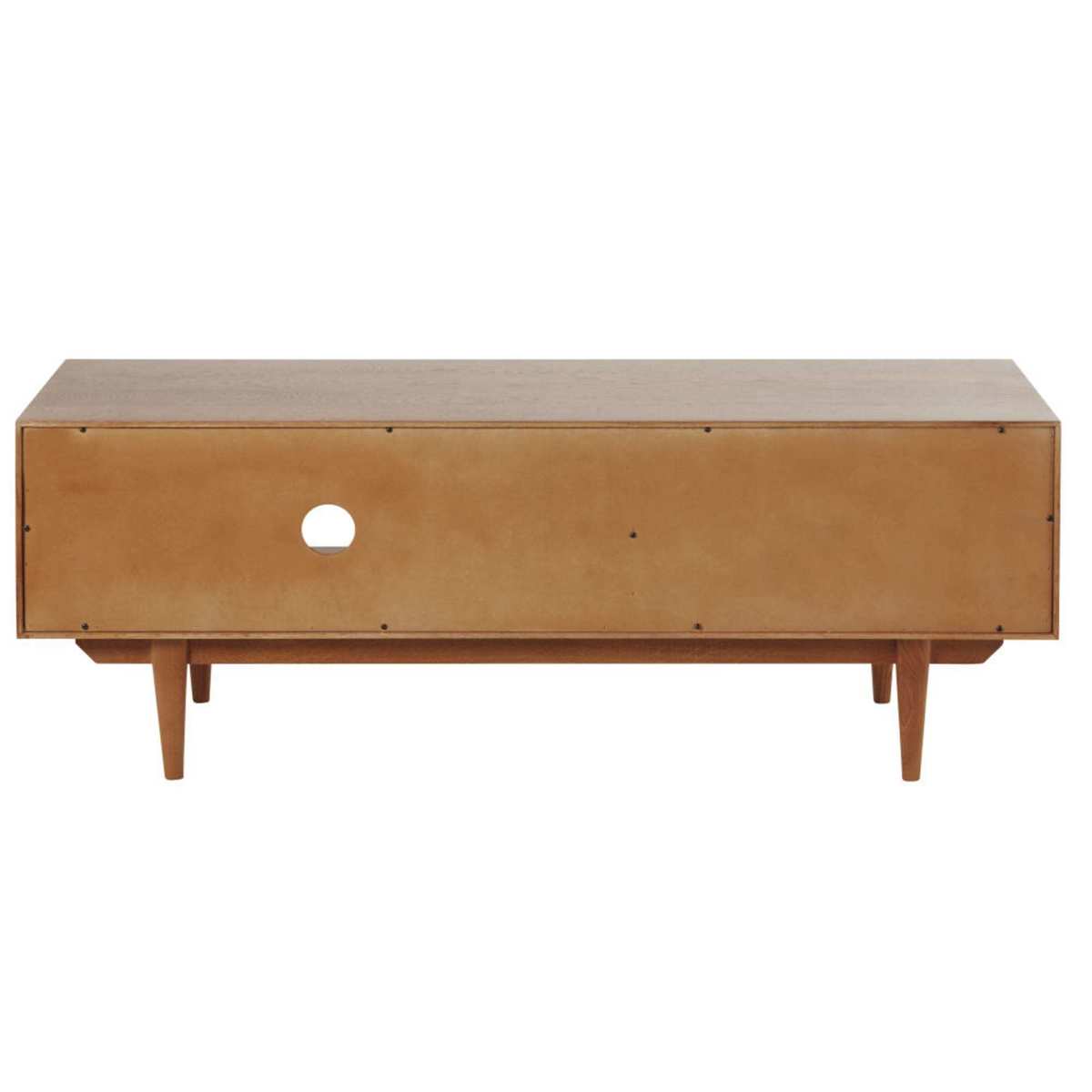 1-Door Vintage TV Unit in Solid Oak Portobello – image 6