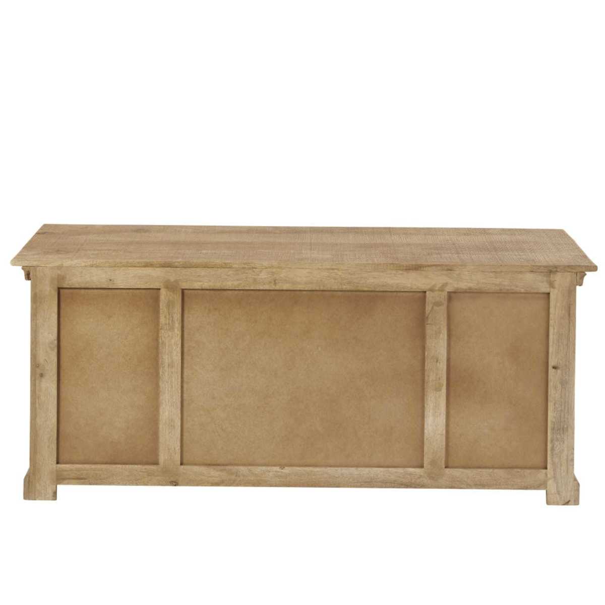 Solid Mango Wood 2-Door 4-Drawer TV Unit Germain – image 6