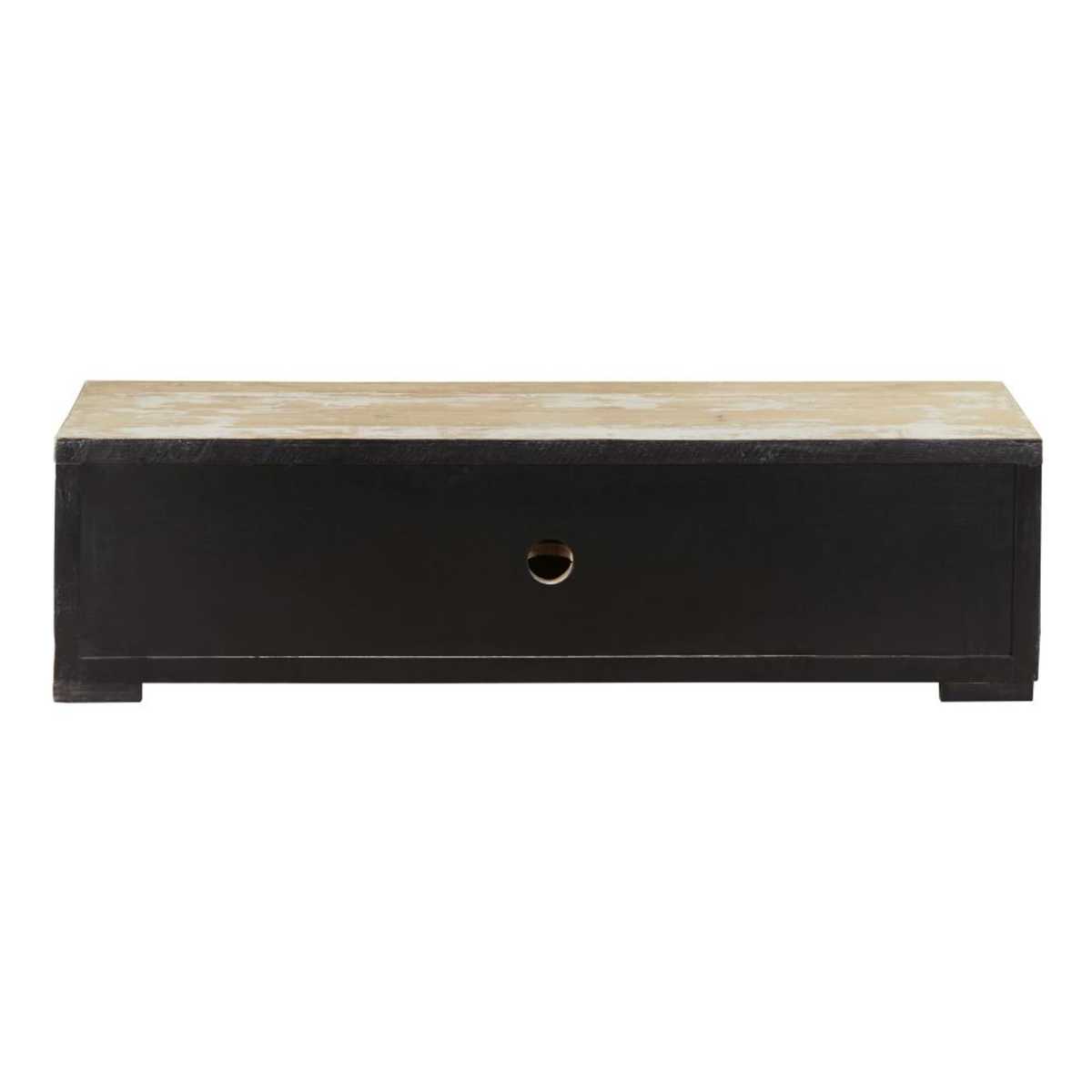 Whitewashed Recycled Pine 2-Door TV Unit Kinfolk – image 3