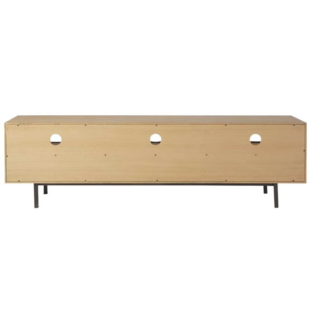Solid Oak 3-Drawer TV Unit Magnus – image 4
