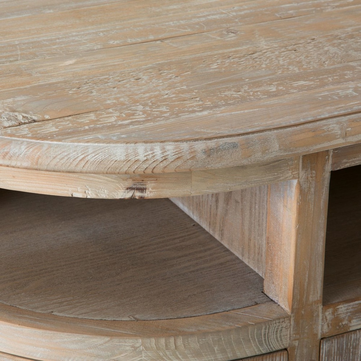 Recycled Pine 4-Door TV Cabinet Flaubert – image 4