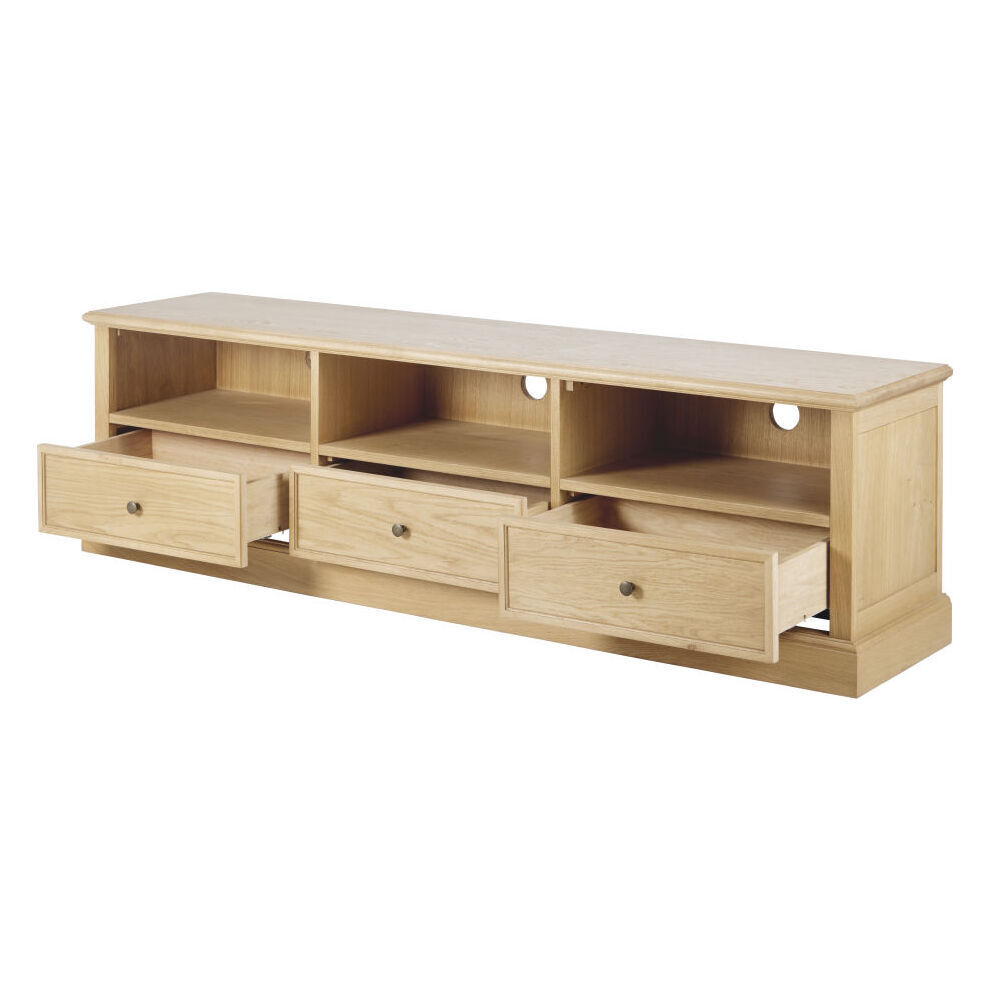 TV stand with 3 drawers – image 2