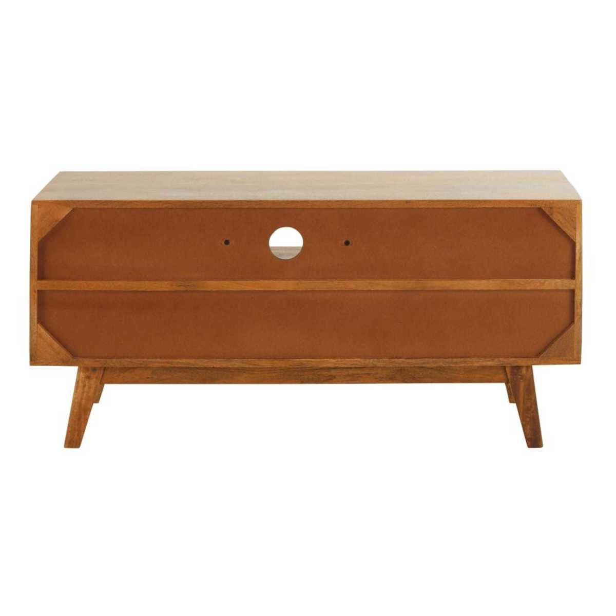 4-drawer solid mango wood TV unit Picadilly – image 4