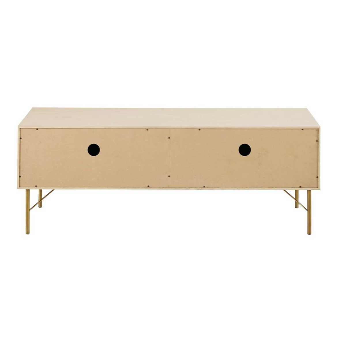 2-Door Woven Rattan TV Unit Solstice – image 4