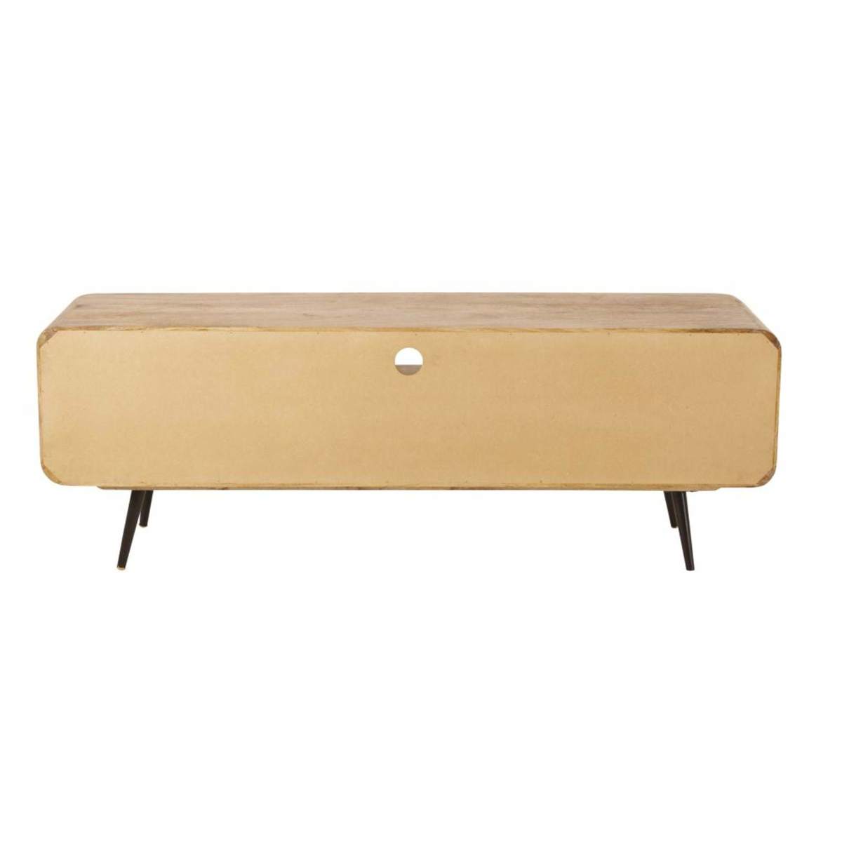 Solid Mango Wood 2-Door Vintage TV Cabinet Gatsby – image 5