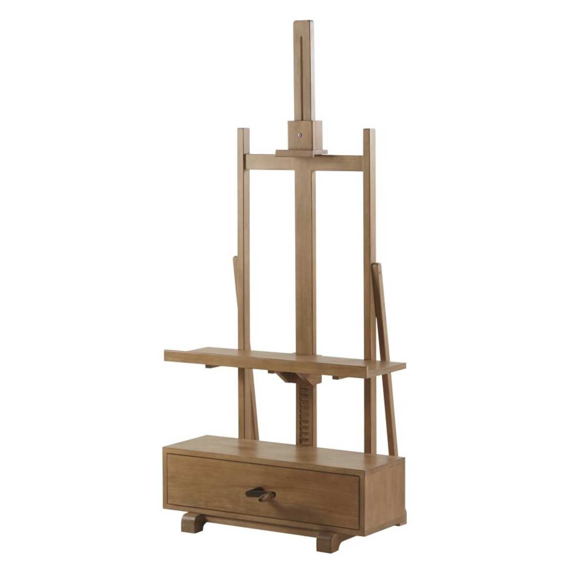 Solid Pine 1-Drawer Easel TV Unit Andy – image 3
