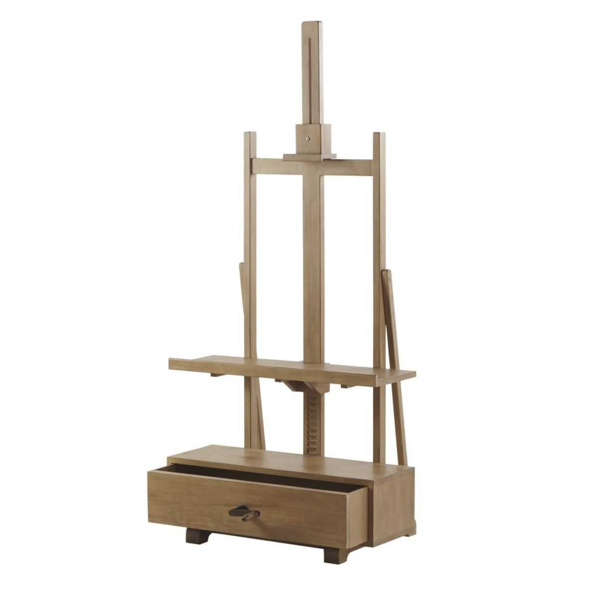 Solid Pine 1-Drawer Easel TV Unit Andy – image 4