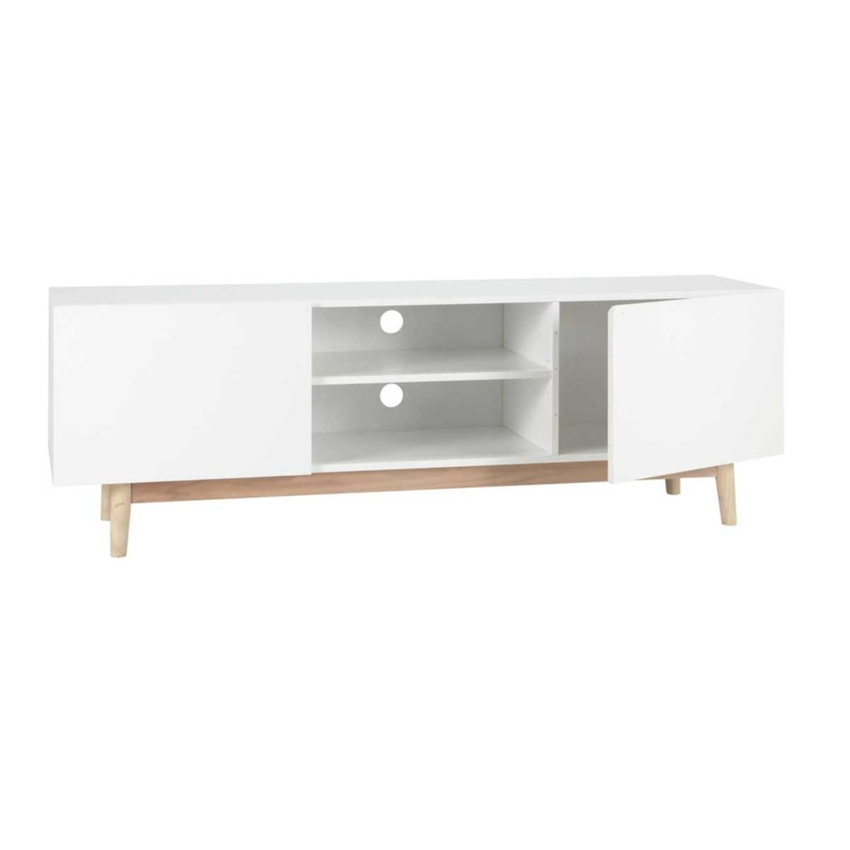 Vintage TV Unit in White Artic – image 3
