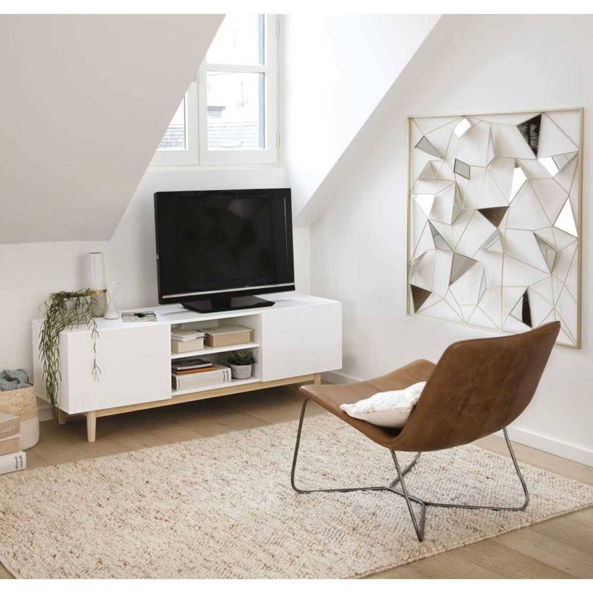 Vintage TV Unit in White Artic – image 6