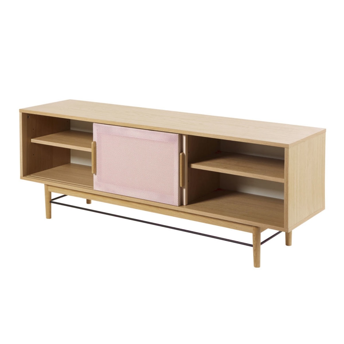 Pink-Beige 2-Door TV Unit Workshop – image 3