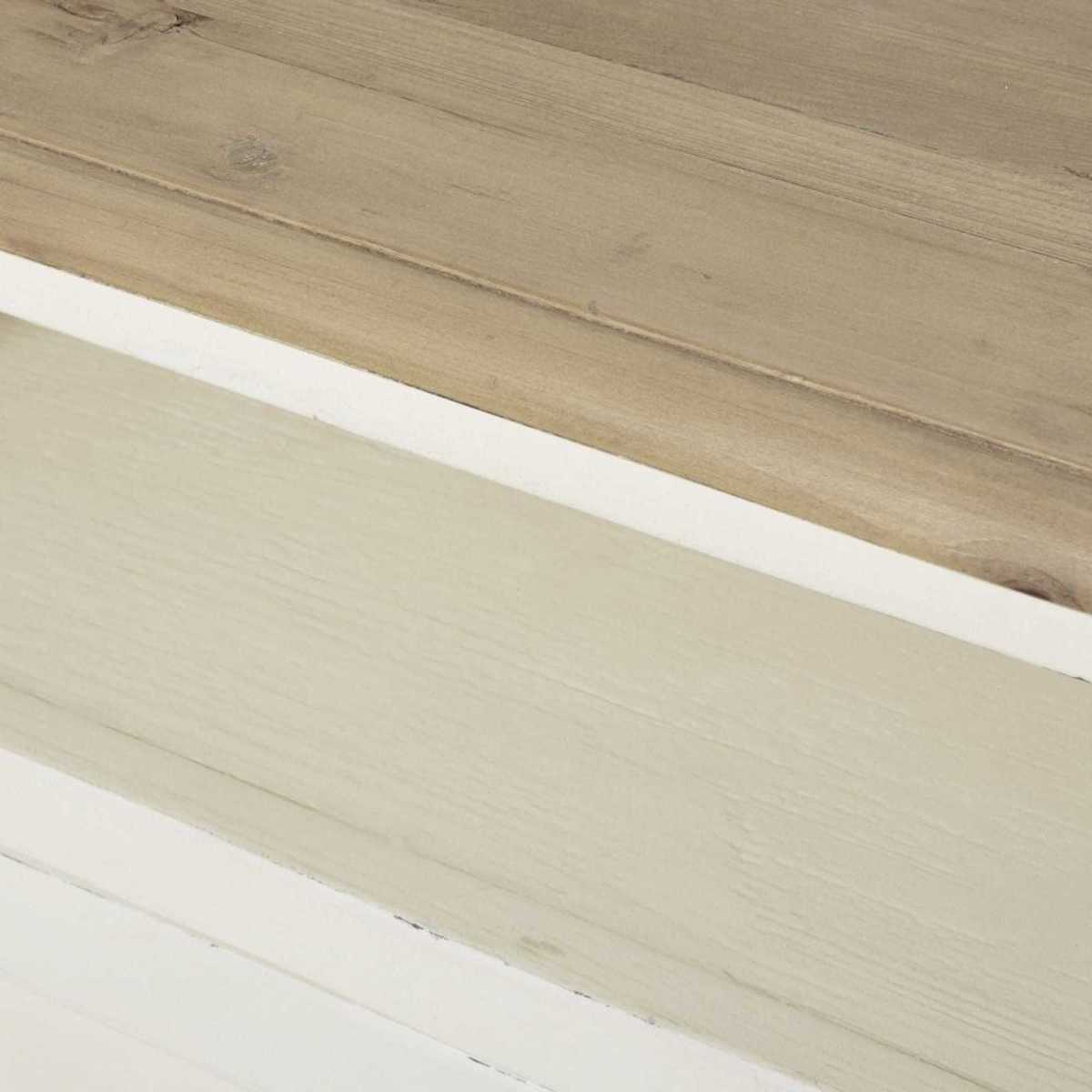 White Solid Pine TV Unit Provence – image 5