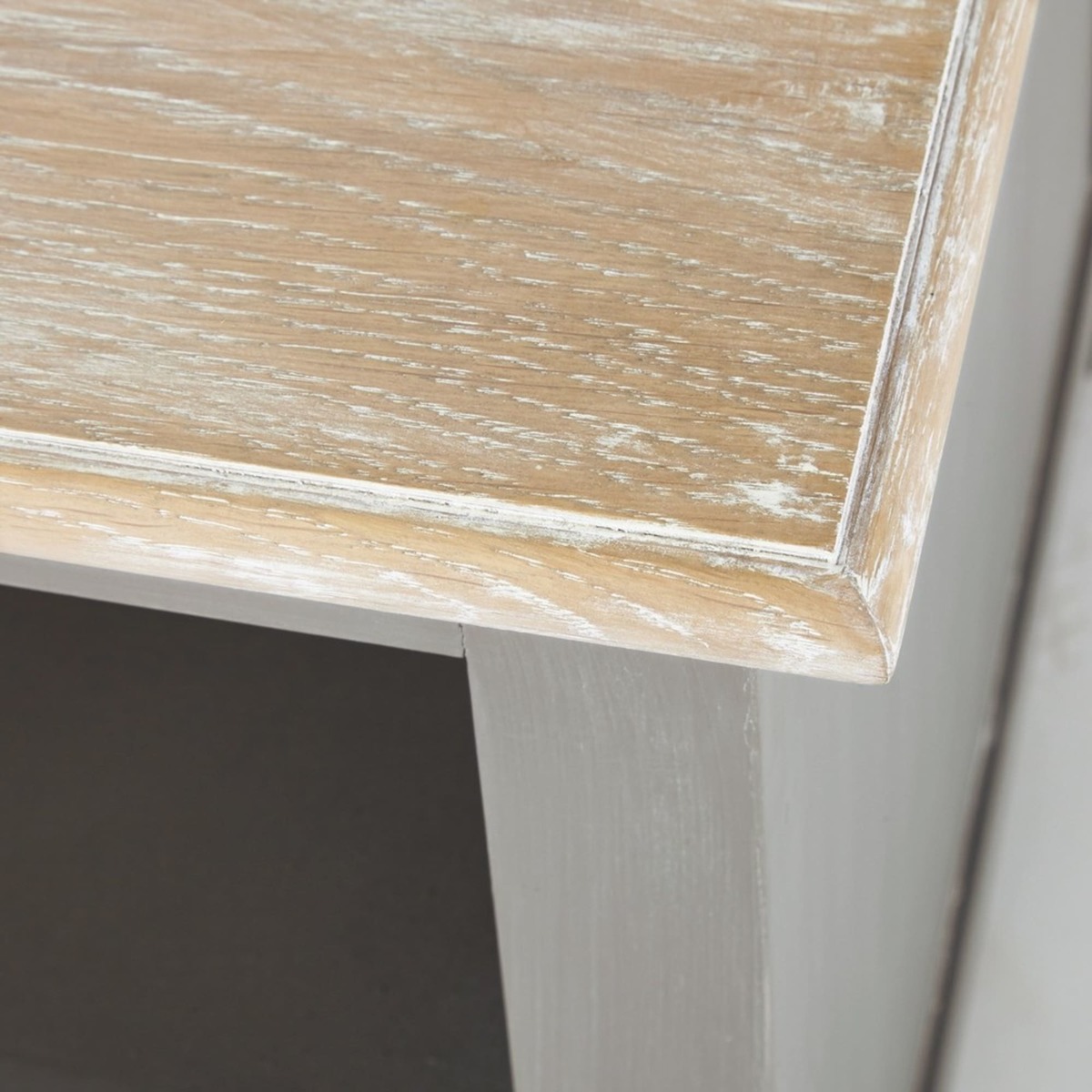Grey Pine 2-Drawer TV Cabinet Honorine – image 5