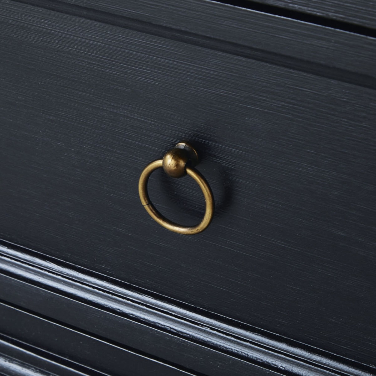 Black 2-Door TV Unit Cambronne – image 4
