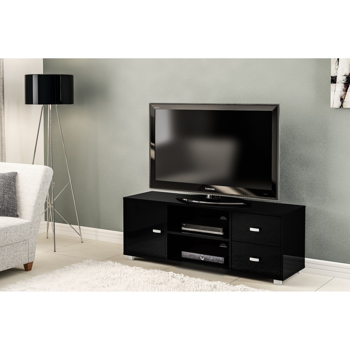 Dory Black TV Unit – image 2