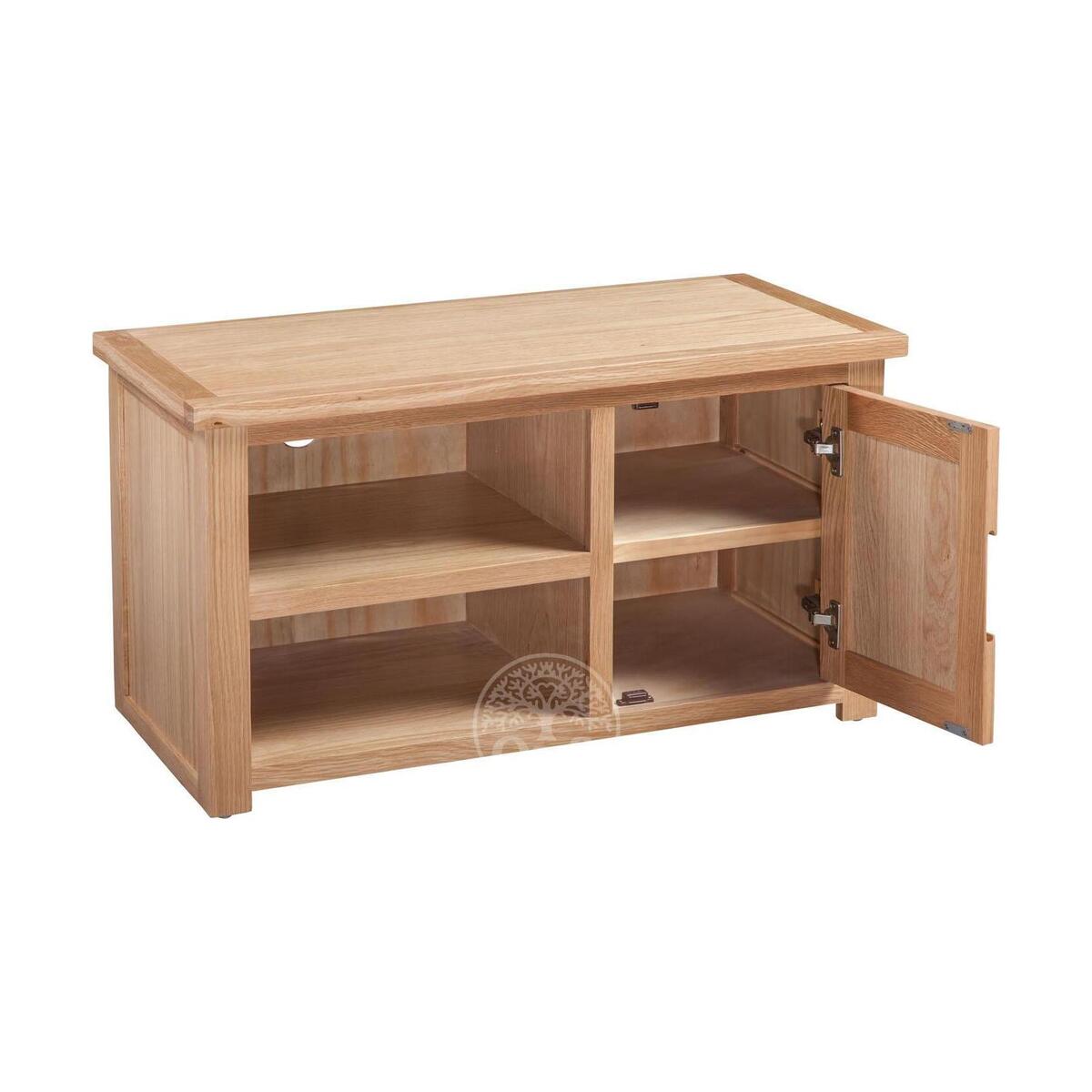 Melrose Oak 1 Door TV Cabinet – image 2