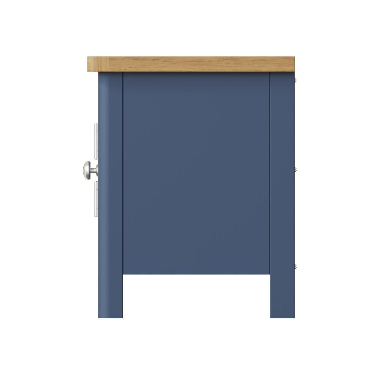 Cole Oak and Blue TV Unit – image 5