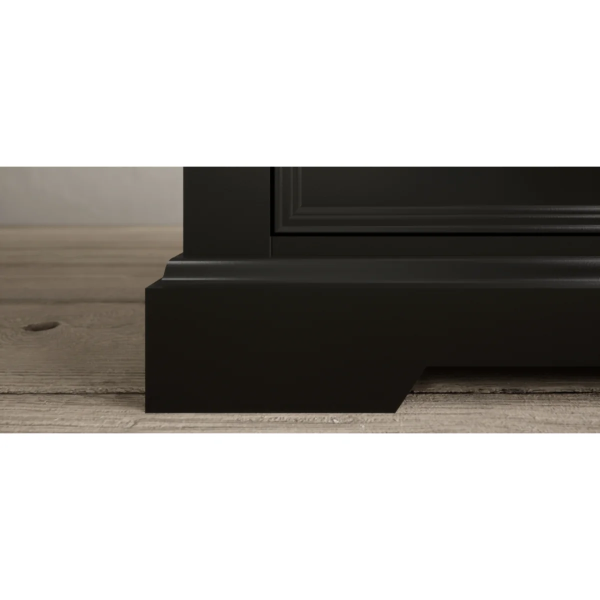 Charlton Oak and Black Painted Corner TV Cabinet – image 9